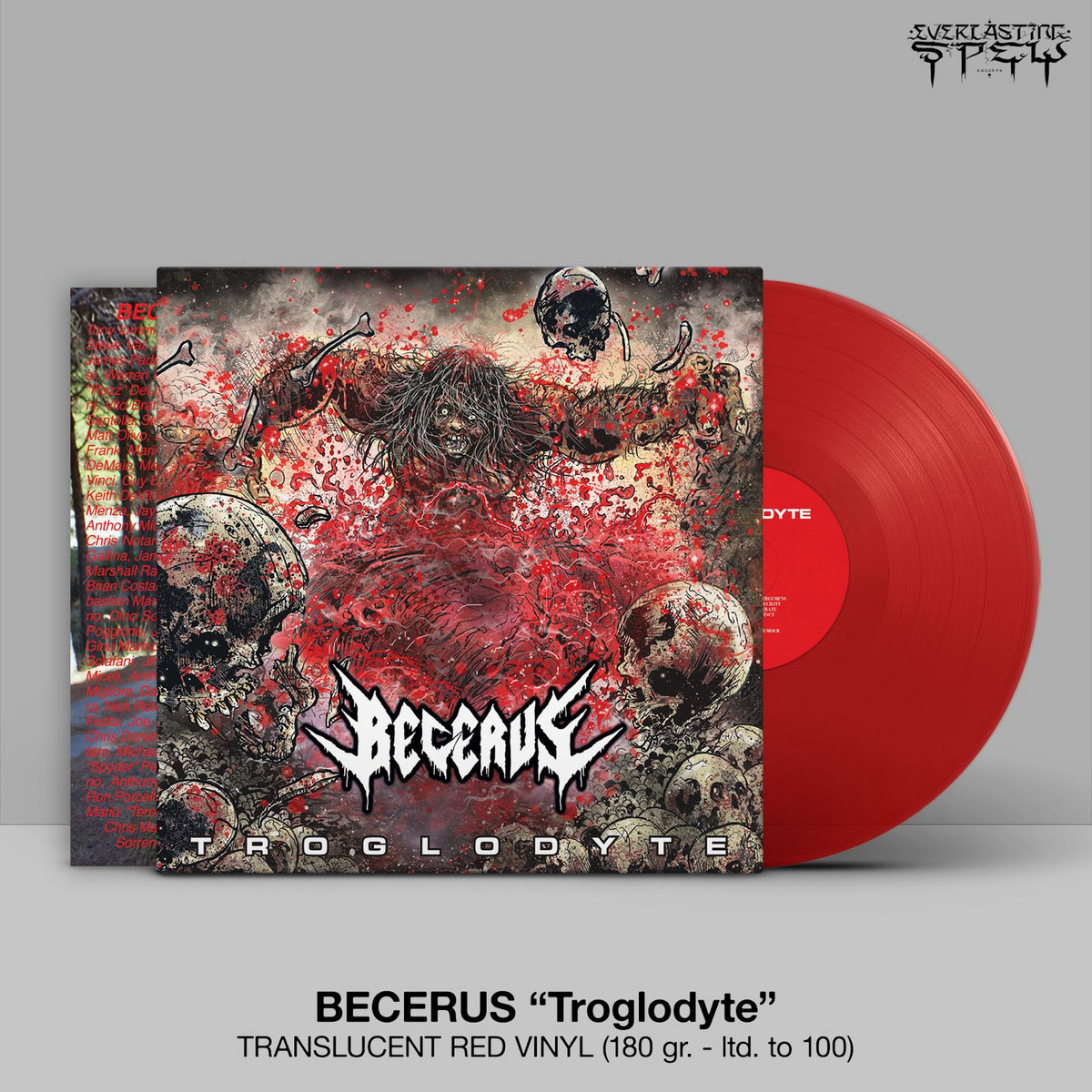Becerus - Troglodyte LP (Translucent Red)