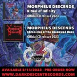Morpheus Descends - Chronicles of the Shadowed Ones CD