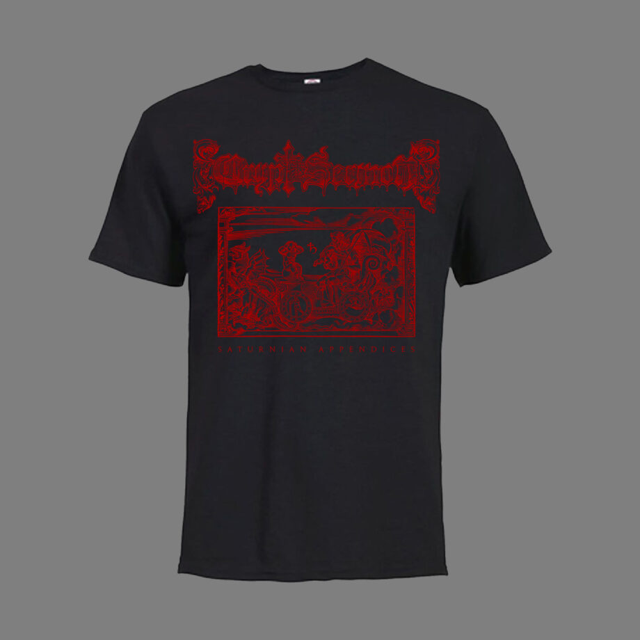 Crypt Sermon - Saturnian Appendices T-Shirt