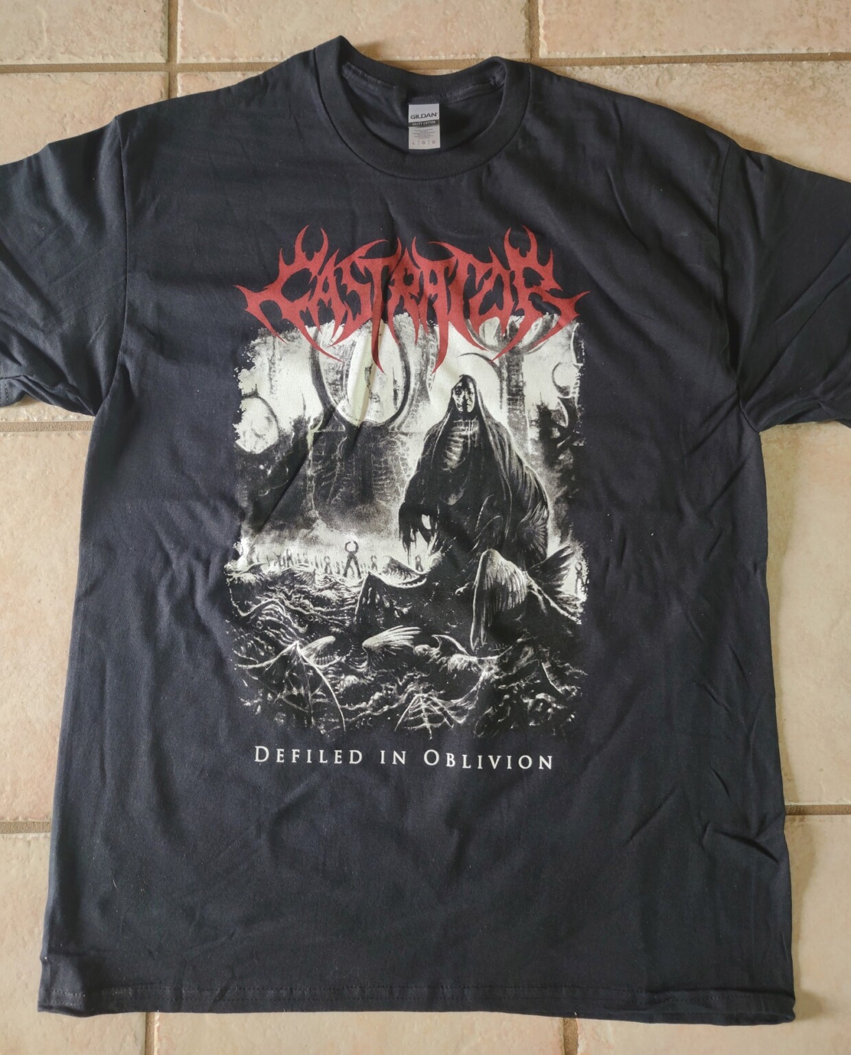 Castrator - Defiled in Oblivion Official T-Shirt