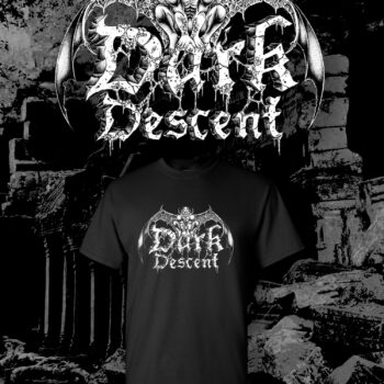 Dark Descent Gargoyle Logo T-Shirt (Black)