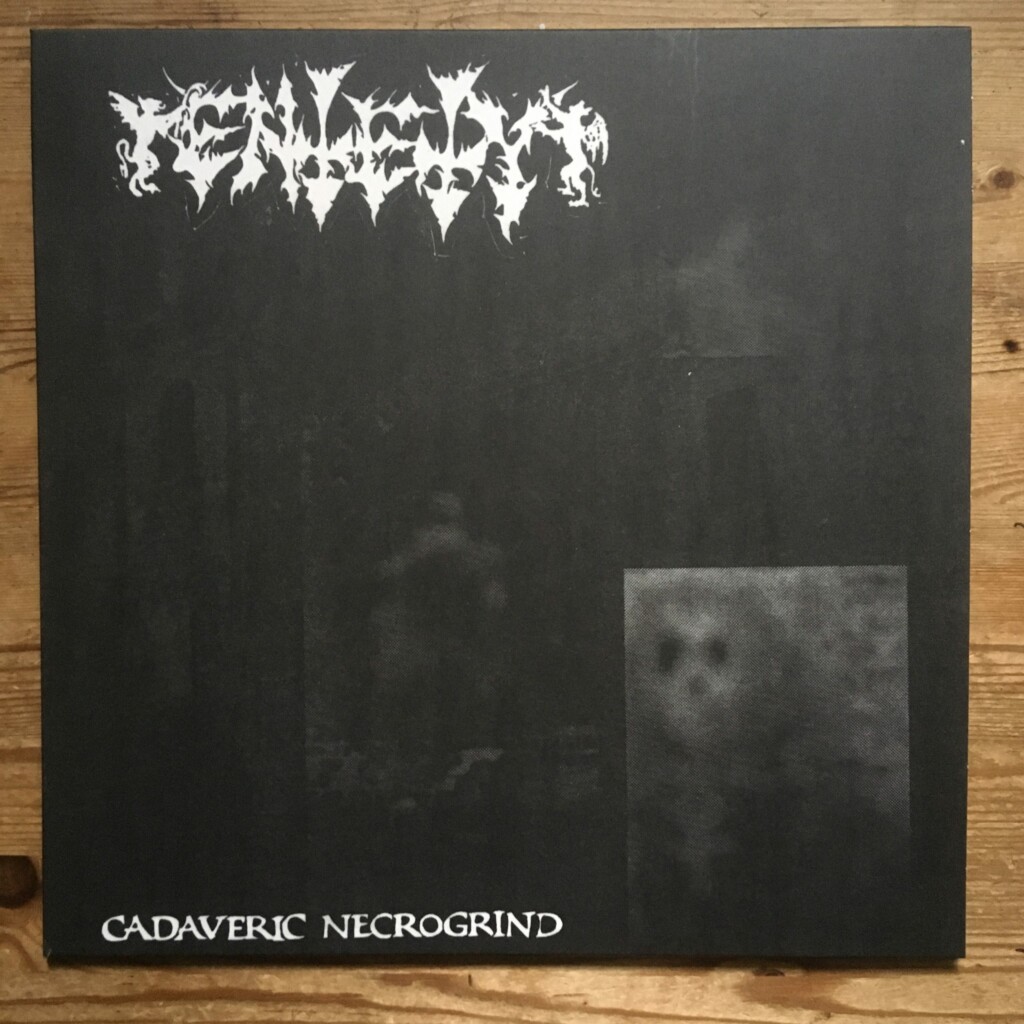 Entety – Cadaveric Necrogrind LP (Black vinyl - Damaged)