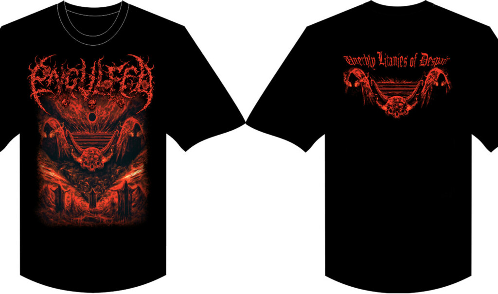 Engulfed - Unearthly Litanies of Despair Official T-Shirt