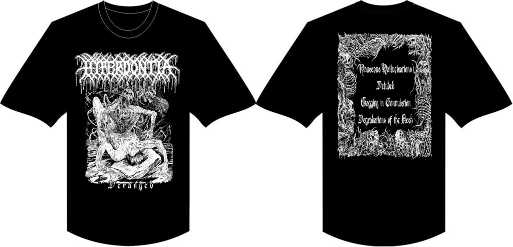 Hyperdontia - Deranged Short Sleeve T-Shirt (Black)