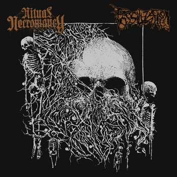 Ritual Necromancy / Fossilization - Split CD