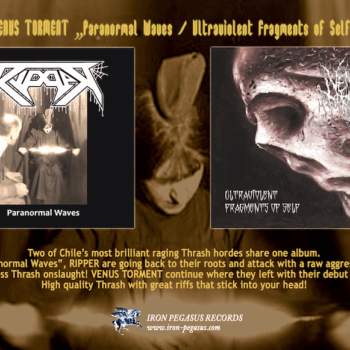 Ripper / Venus Torment - Paranormal Waves/Ultraviolent Fragments of Self LP