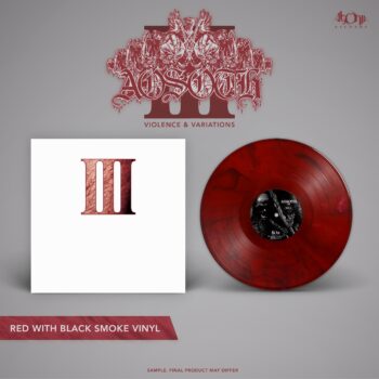 Aosoth - III - Violence and Variations LP (Red with black smoke)