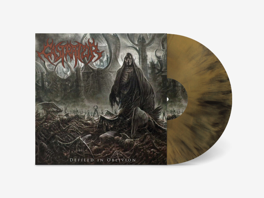 Castrator - Defiled in Oblivion LP (Gold/Black Galaxy)
