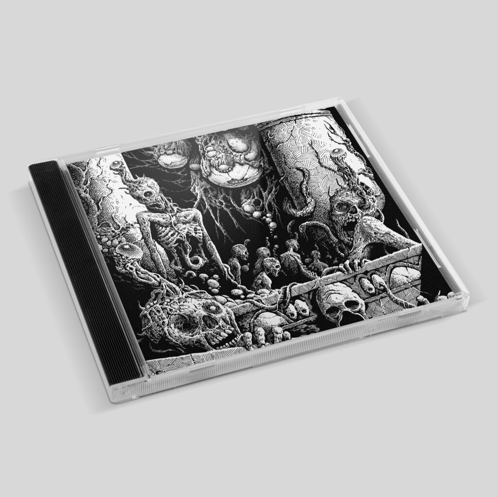 黒蟻蝕 2nd PRESS CD Terror Corpse - Ash Eclipses Flesh CD — Dark Descent Records