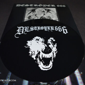Destroyer 666 - Terror Abraxas LP (Silkscreened B-Side)