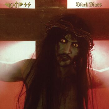 Death SS - Black Mass LP (Red Vinyl w/ Black & Mustard Splatter)