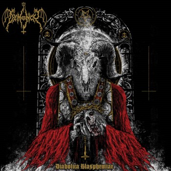 Demoncy - Diabolica Blasphemiae MLP (Half Gold/Half Black Vinyl w/ Heavy Red Splatter)