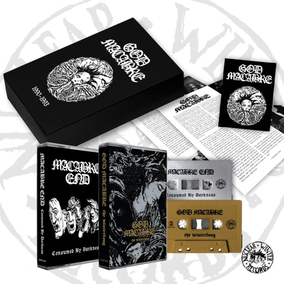 God Macabre - 1990-1993 discography 2x Cassette Tape Boxset