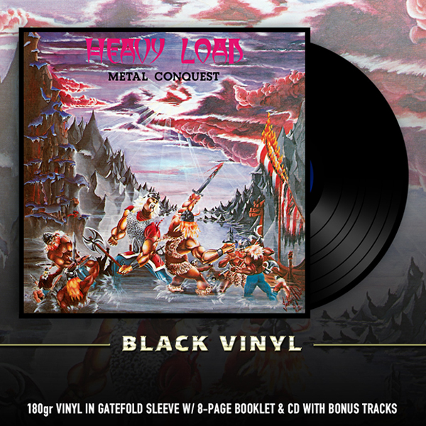 Heavy Load - Metal Conquest Gatefold LP+CD