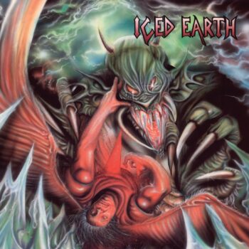 Iced Earth - Iced Earth Gatefold LP (Transparent Red w/ Bone Splatter)