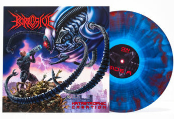 Korrosive – Katastrophic Creation LP (Blue w/Red splatter)