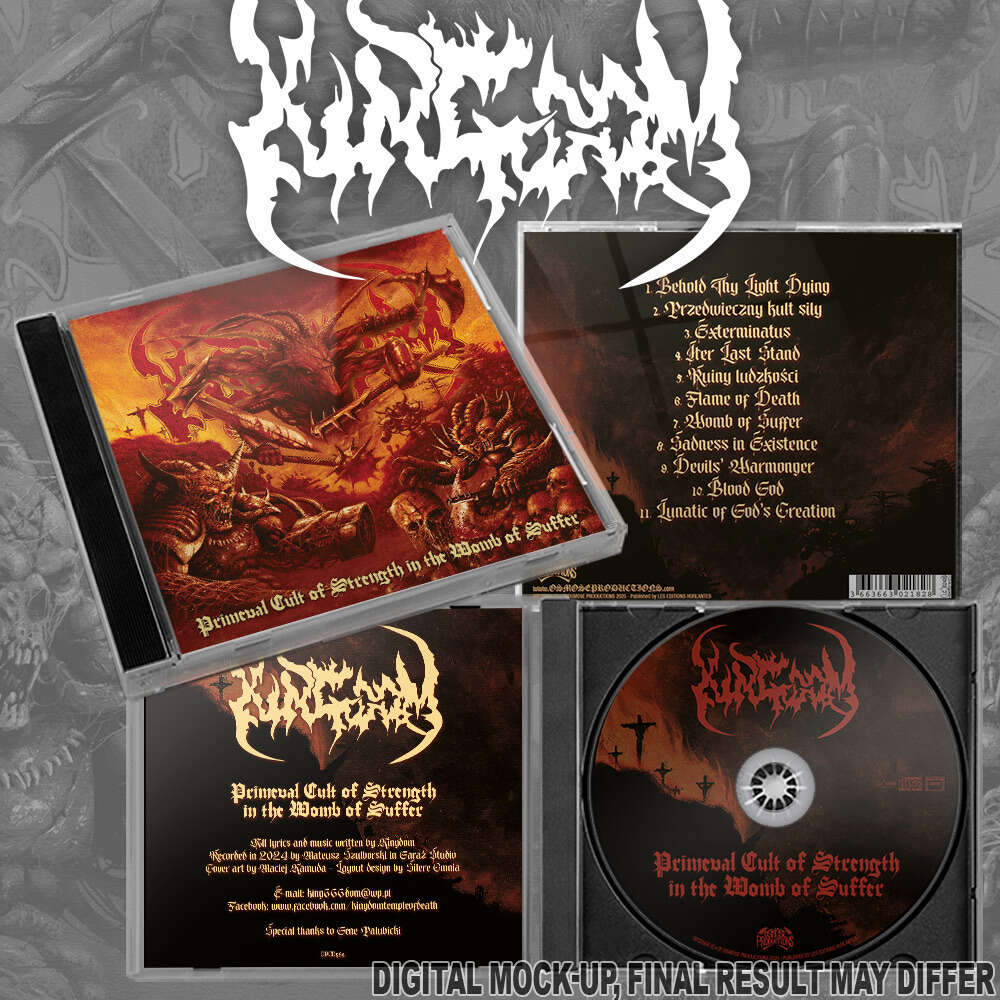 Kingdom - Primeval Cult of Strength in the Womb of Suffer CD