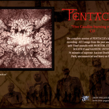 Pentacle - Five Candles Burning Red CD