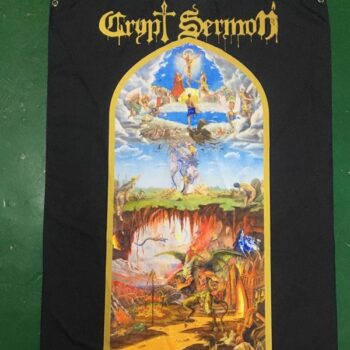 Crypt Sermon - Judgment of the Damned Poster Flag