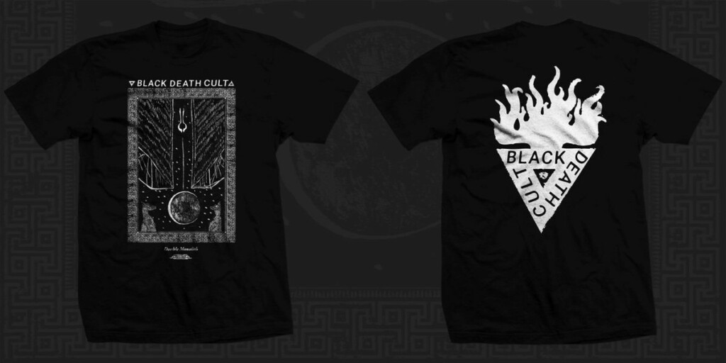 Black Death Cult - Double Monolith T-Shirt