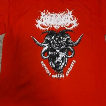 Slaughtbbath - Bestial Metal Cruelty Red T-Shirt