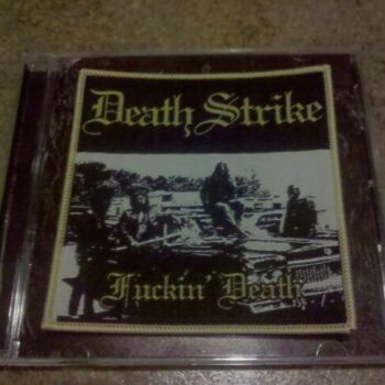 Death Strike - Official embroidered logo patch