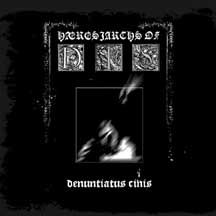 Haeresiarchs Of Dis - Denuntiatus Cinis CD
