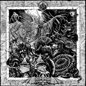 Imprecation/Blaspherian - Split 7inch EP (Black vinyl)