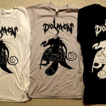 Dolmen Pre Absu - Official T-Shirt (Black) (Size M only)