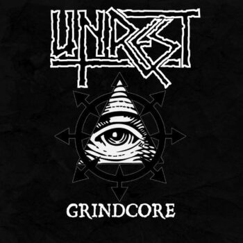 Unrest - Grindcore LP (Clear with Black Splatter vinyl)