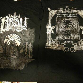 Absu - Mereological Nihilism...NA Tour T-Shirt (Size S only)