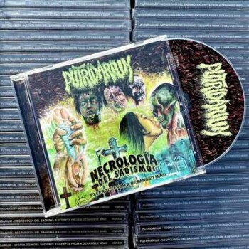 Putridarium - Necrología Del Sadismo: Excerpts From A Deranged Mind CD