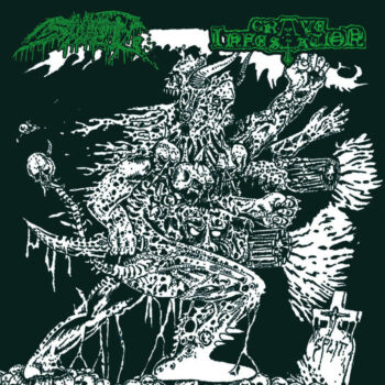 Grave Infestation / Sněť - Split 7''