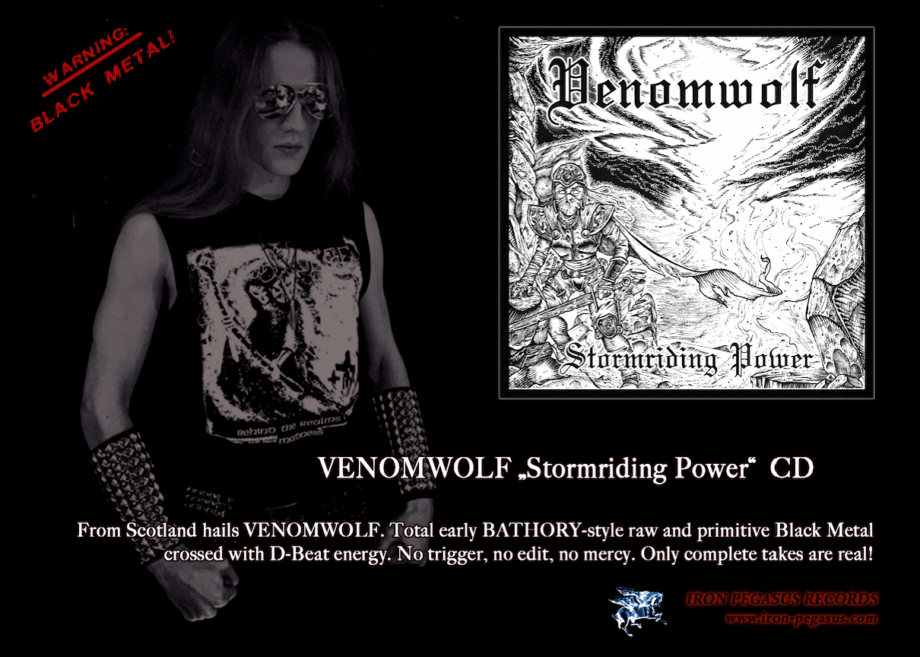 Venomwolf - Stormriding Power CD